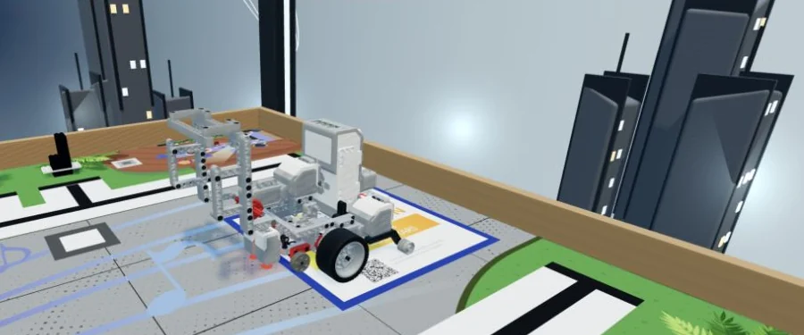 Pista de primaria en BotLab City